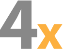 4X icon